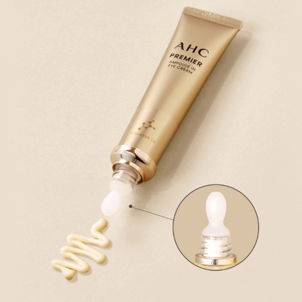 Высокопитательный ампульный крем для век с коллагеном AHC Premier Ampoule In Eye Cream Collagen T4